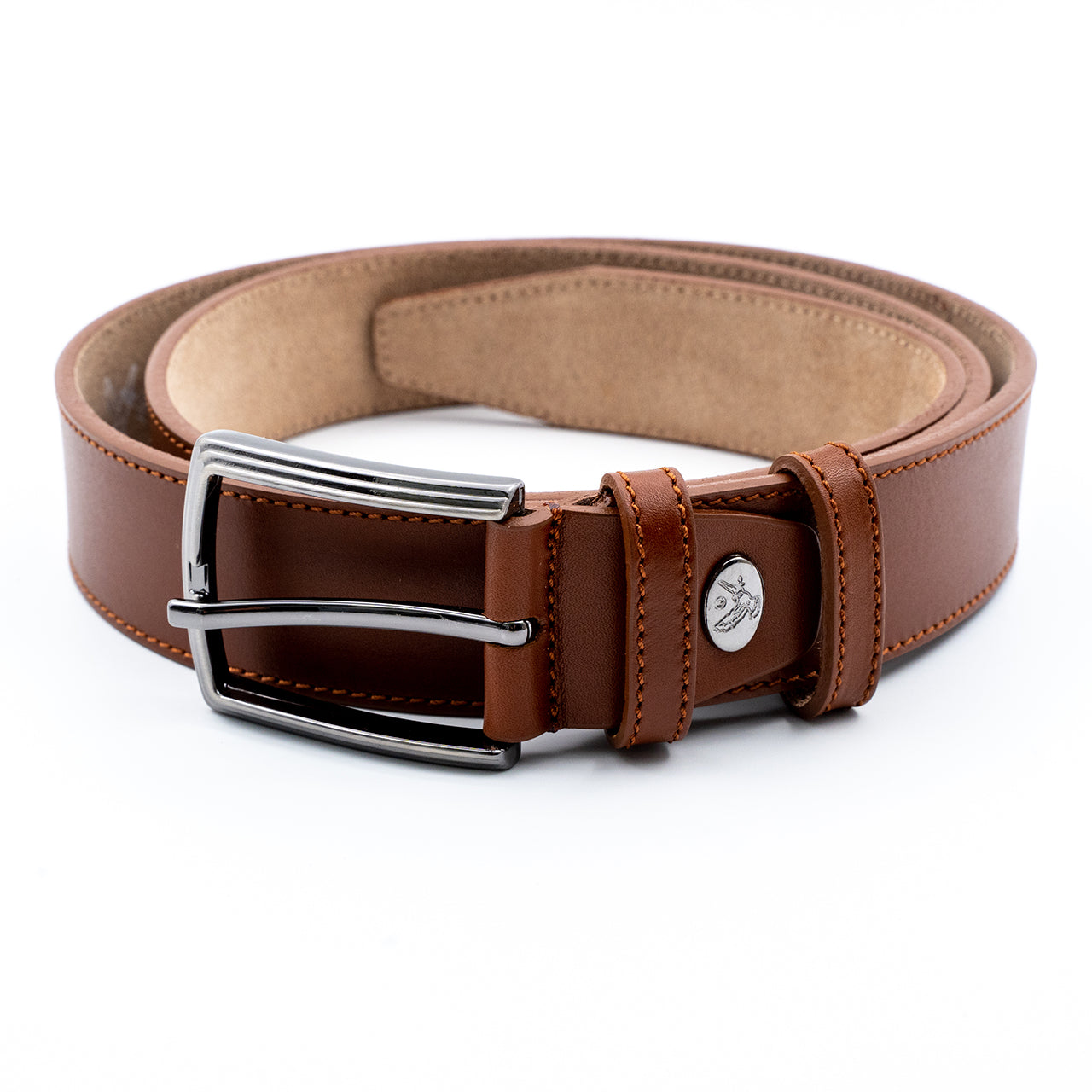 Curea de Bărbați din Piele Naturală de Vițel Superioară 3.5CM – Marochinărie Premium și Croială Arhitecturală