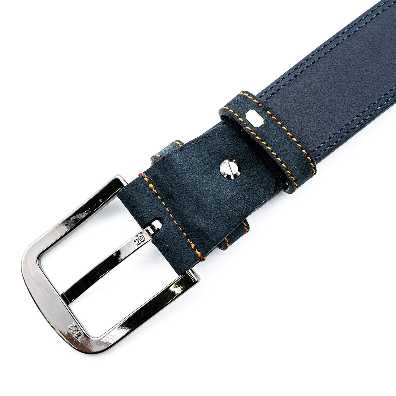 Curea de Bărbați pentru Blugi din Piele Naturală 4 CM– Structură Dual-Layer și Autenticitate Casual