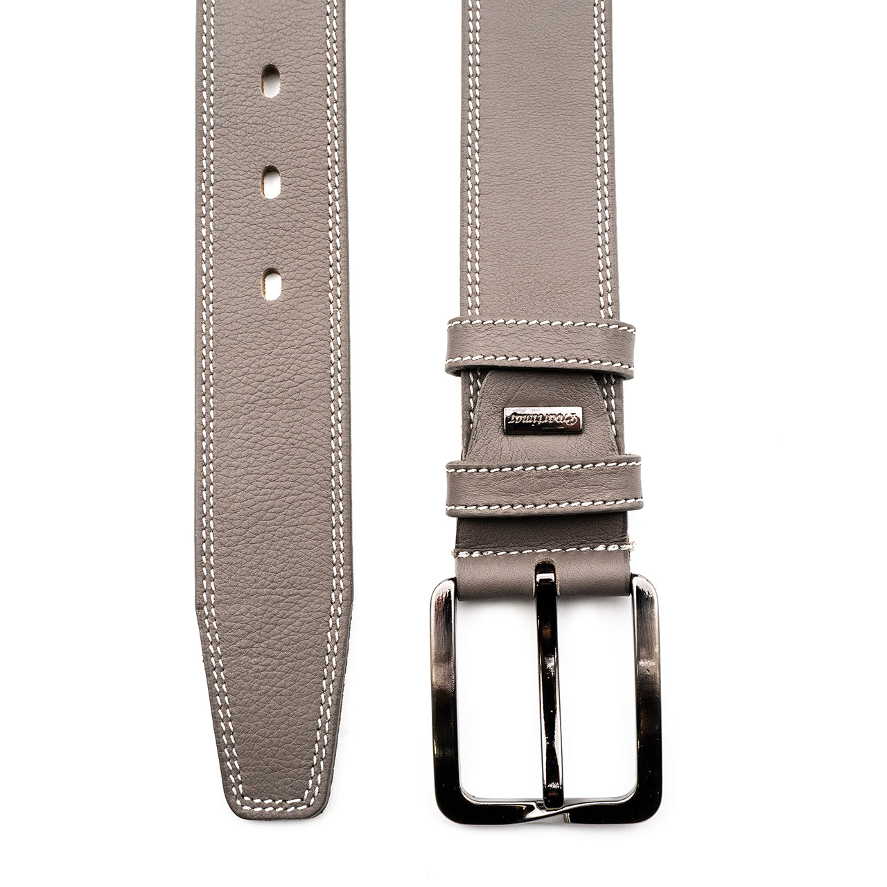 Curea de Bărbați pentru Blugi din Piele Naturală 4 CM– Structură Dual-Layer și Autenticitate Casual
