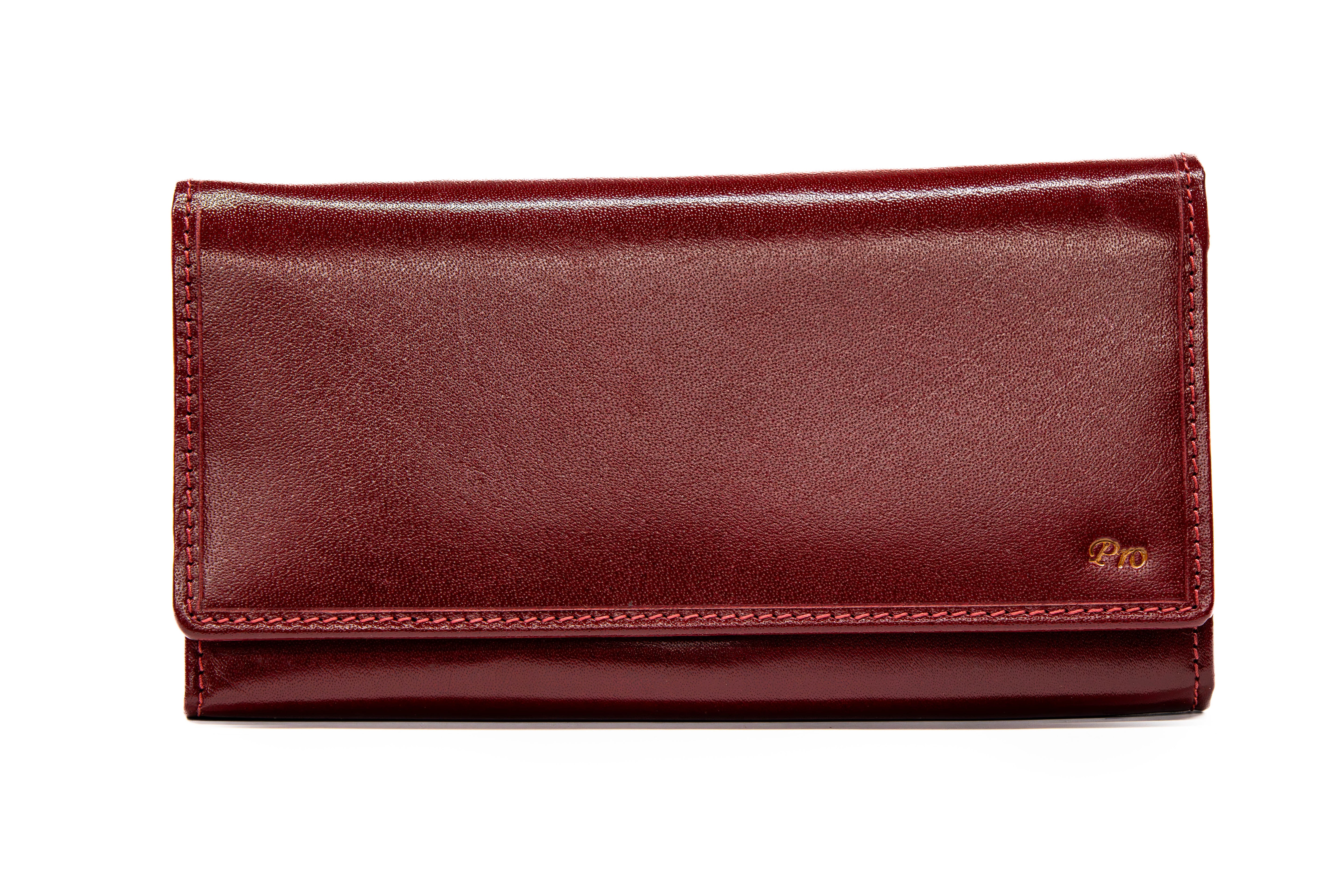 Portofel Elegant de Damă din Piele Naturala tratata Analin Lux și Eleganta Protectie RFID