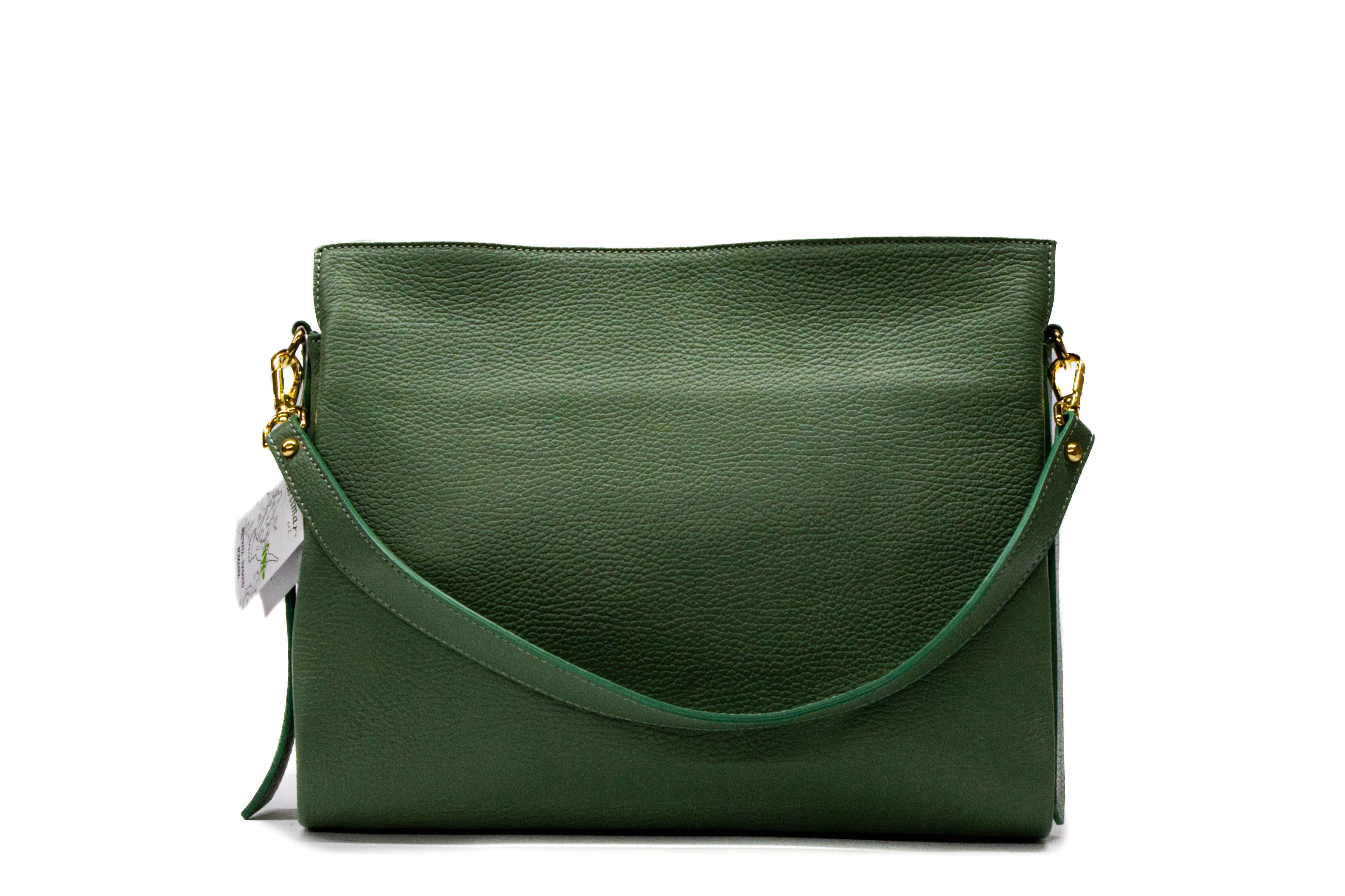 Poseta Dama Piele Naturala Dollar – Calitate Premium, Stil Inconfundabil, Stil Iconic Verde