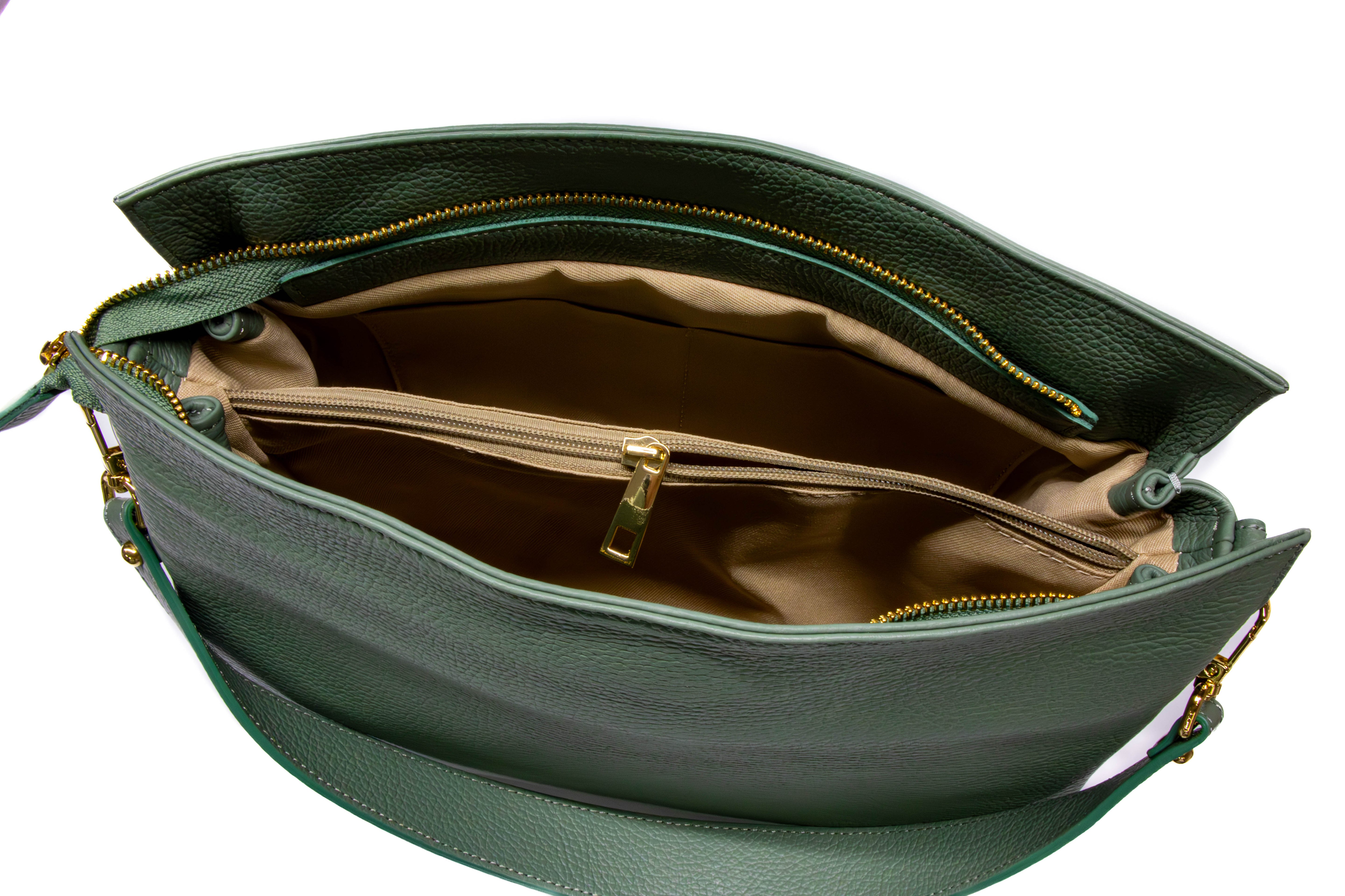 Poseta Dama Piele Naturala Dollar – Calitate Premium, Stil Inconfundabil, Stil Iconic Verde