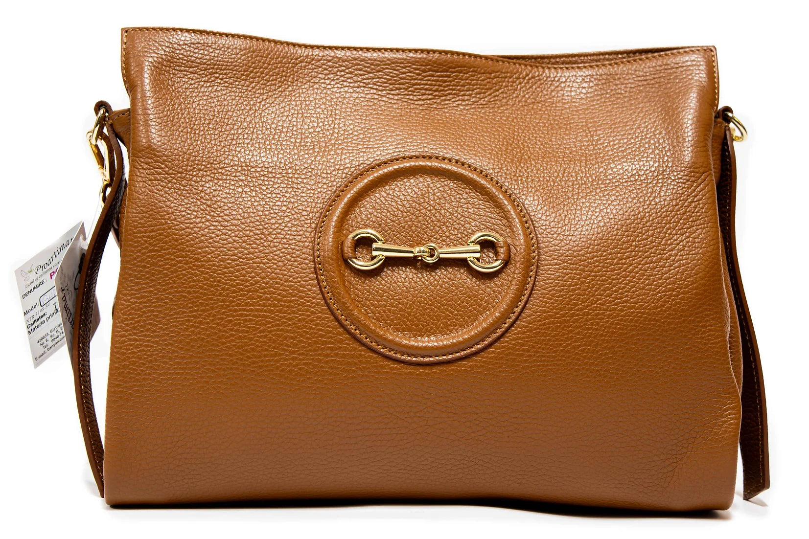 Geanta dama eleganta din piele naturala de vitel tip DOLLAR GHIZELA