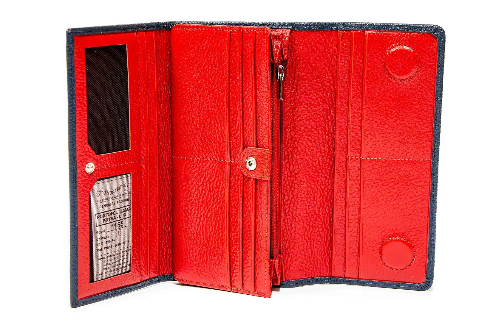 Portofel dama din piele naturala de vitel