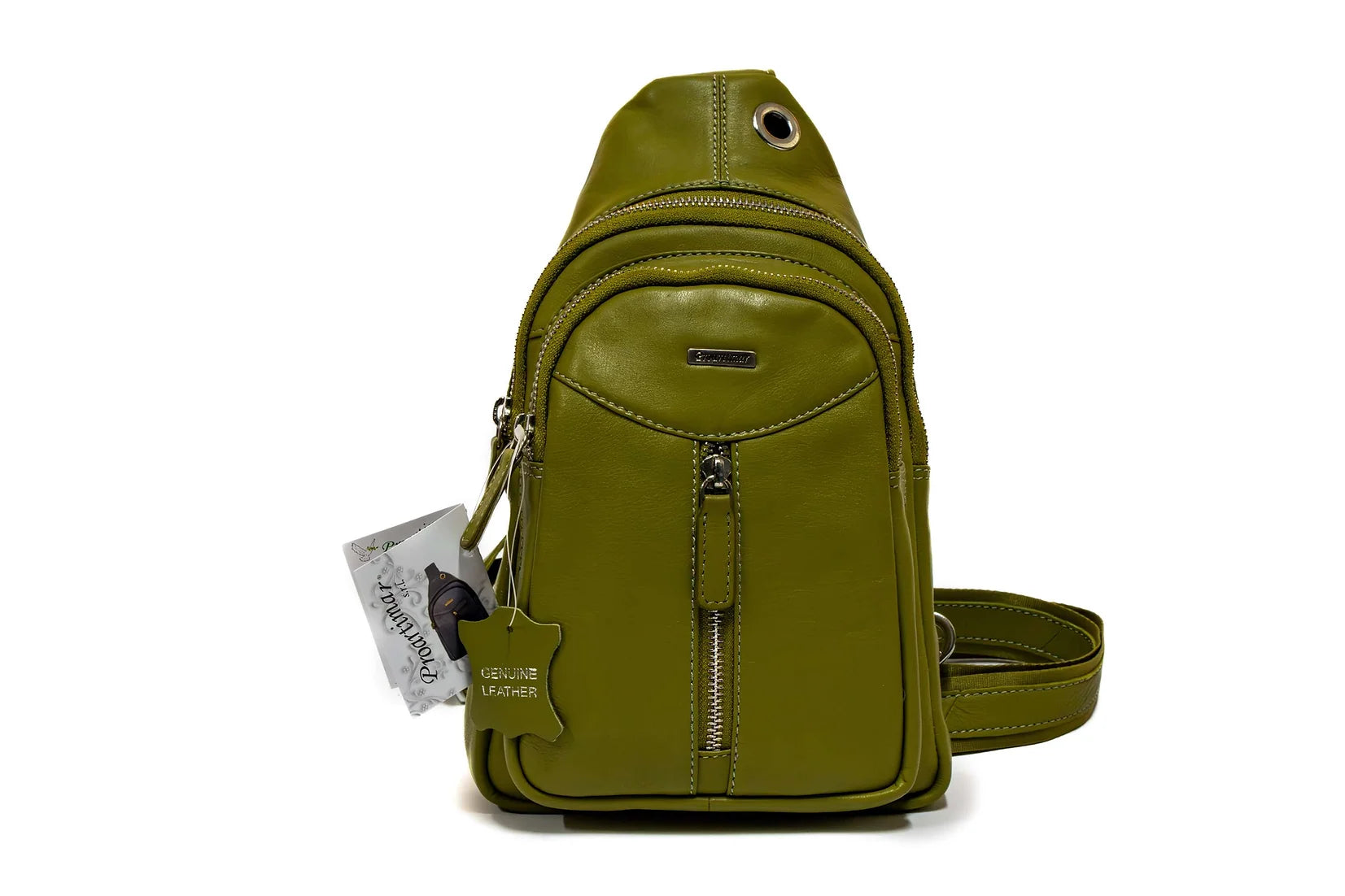 Geanta unisex sport din piele naturala de vitel tip DOLLAR 10109