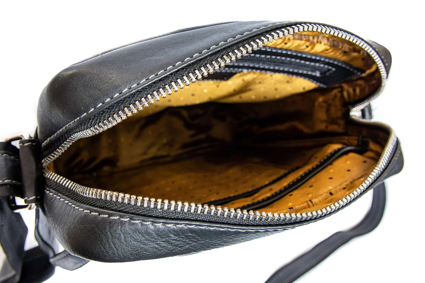 Geanta unisex sport din piele naturala de vitel tip DOLLAR 10133