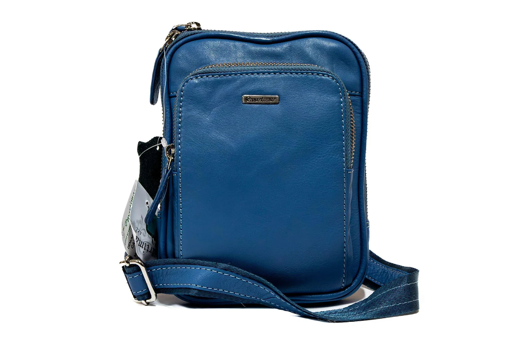 Geanta unisex sport din piele naturala de vitel tip DOLLAR 10101