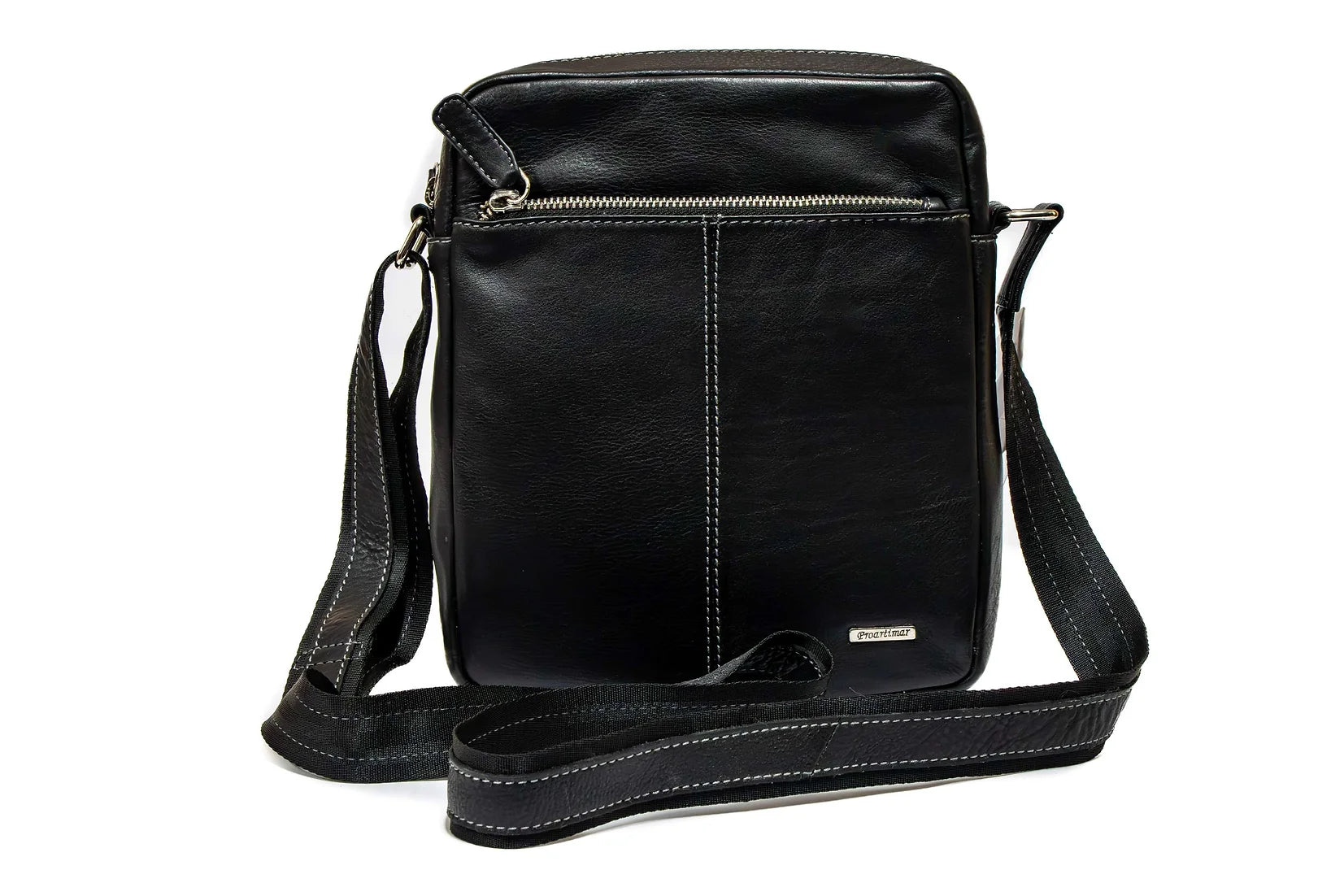 Geanta unisex sport din piele naturala de vitel tip DOLLAR 10133