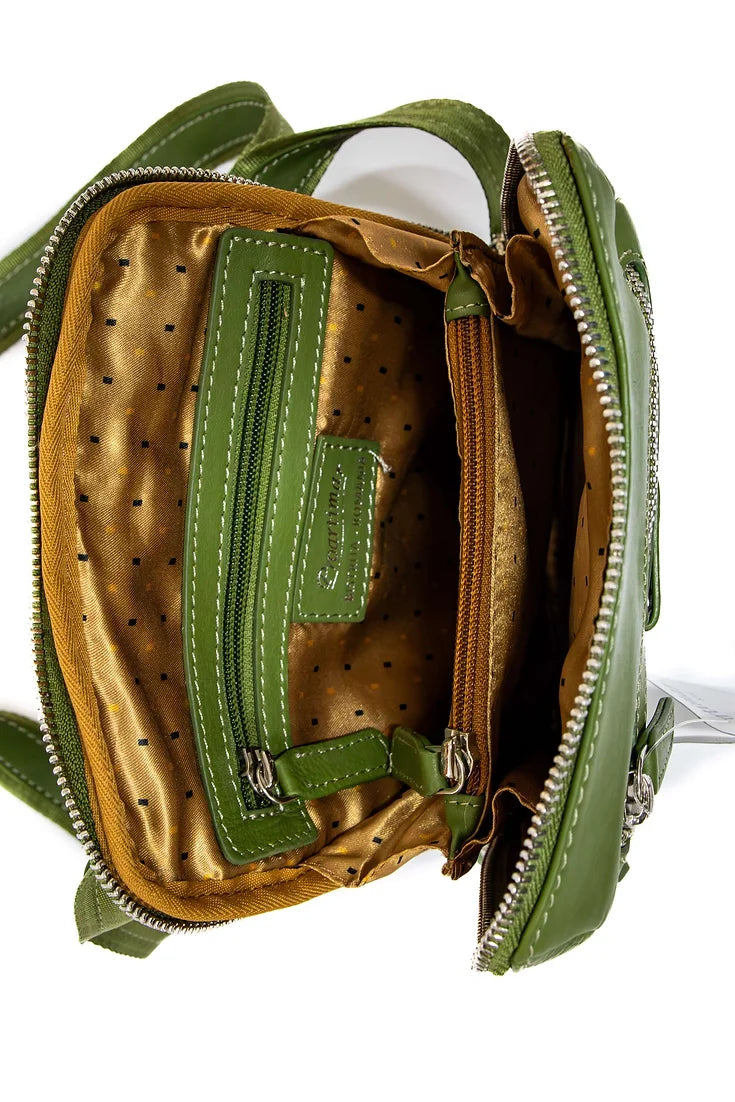 Geanta unisex sport din piele naturala de vitel tip DOLLAR 10104