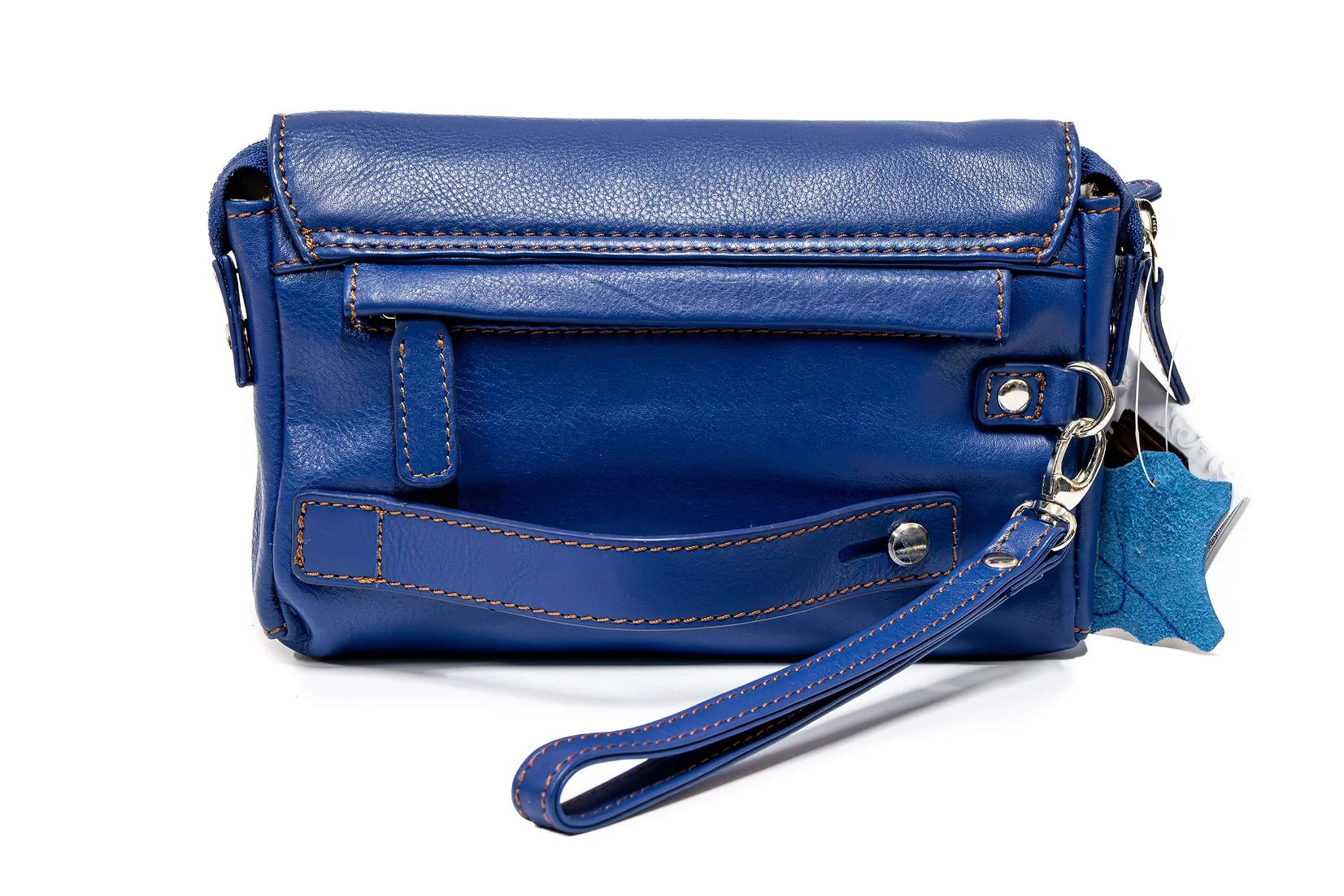 Borseta de mana de barbati din piele naturala de vitel box superioara, Protectie RFID 10777 , 4 buzunare , 4 sloturi carduri