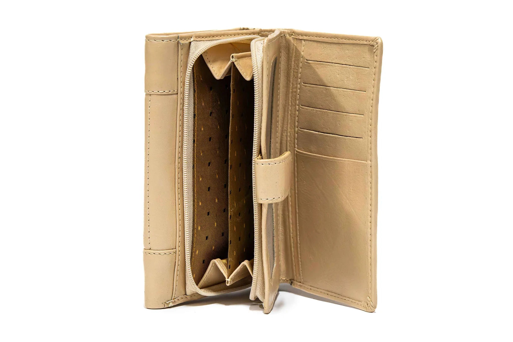 Portofel dama din piele naturala de vitel cu protectie RFID CERES