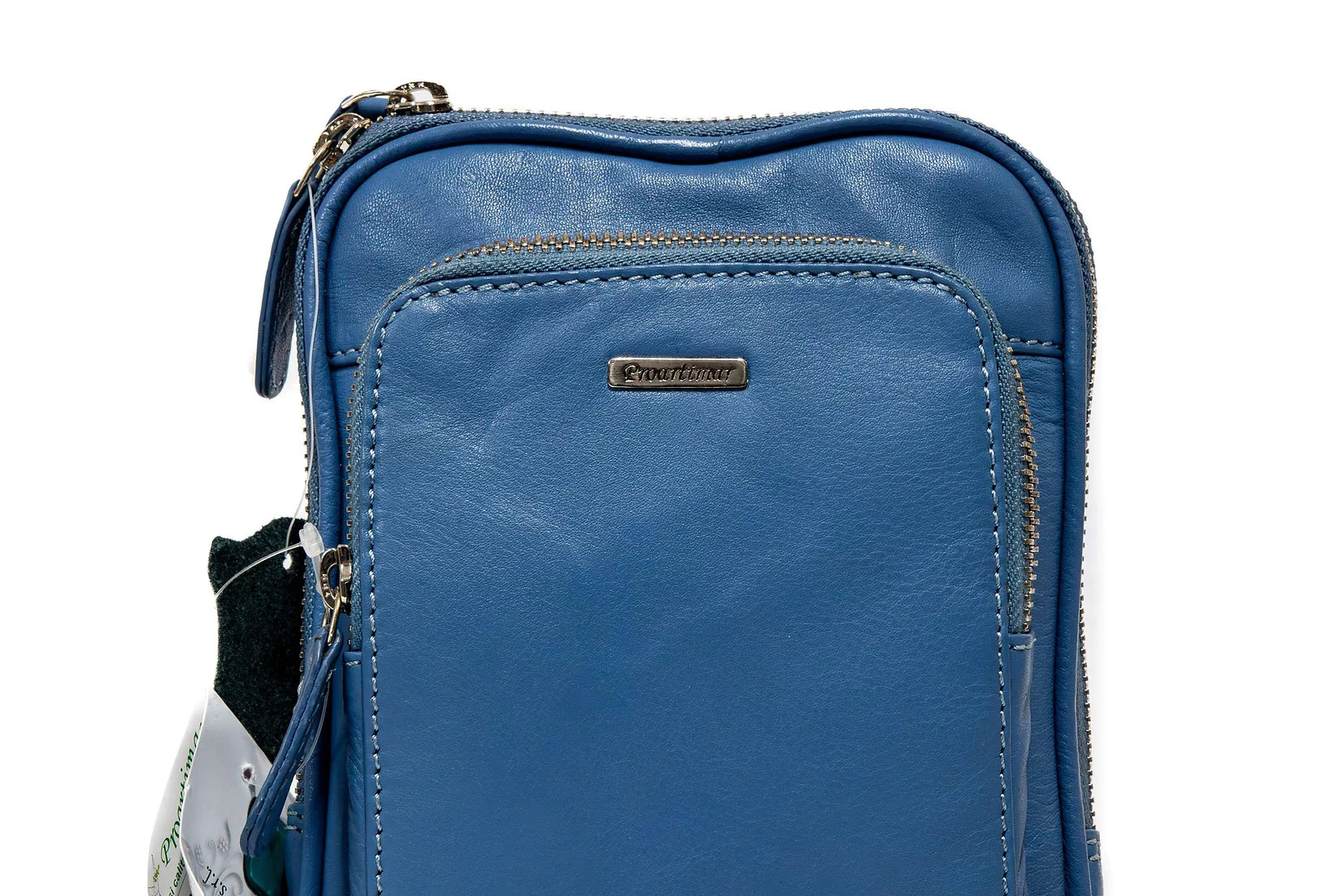 Geanta unisex sport din piele naturala de vitel tip DOLLAR 10101