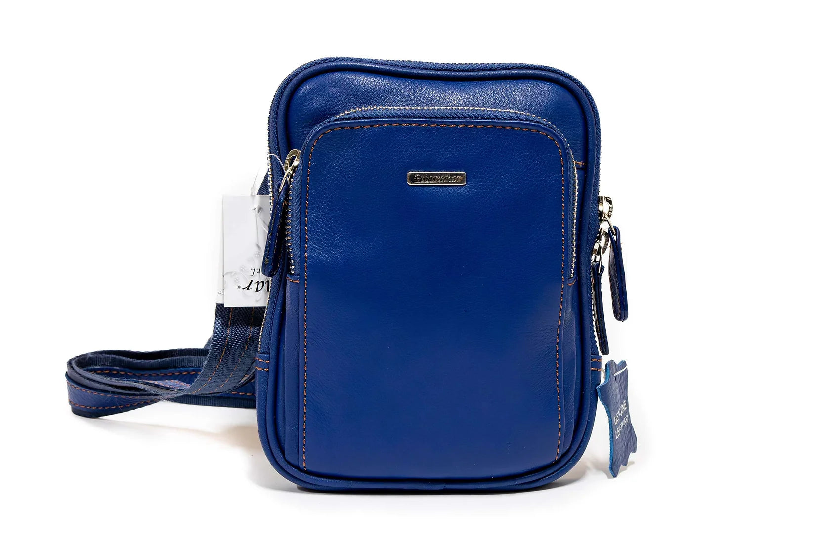 Geanta unisex sport din piele naturala de vitel tip DOLLAR 10101