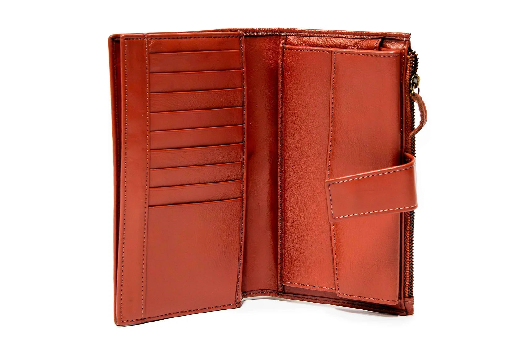 Portofel dama din piele naturala de vitel CORI NAPPA