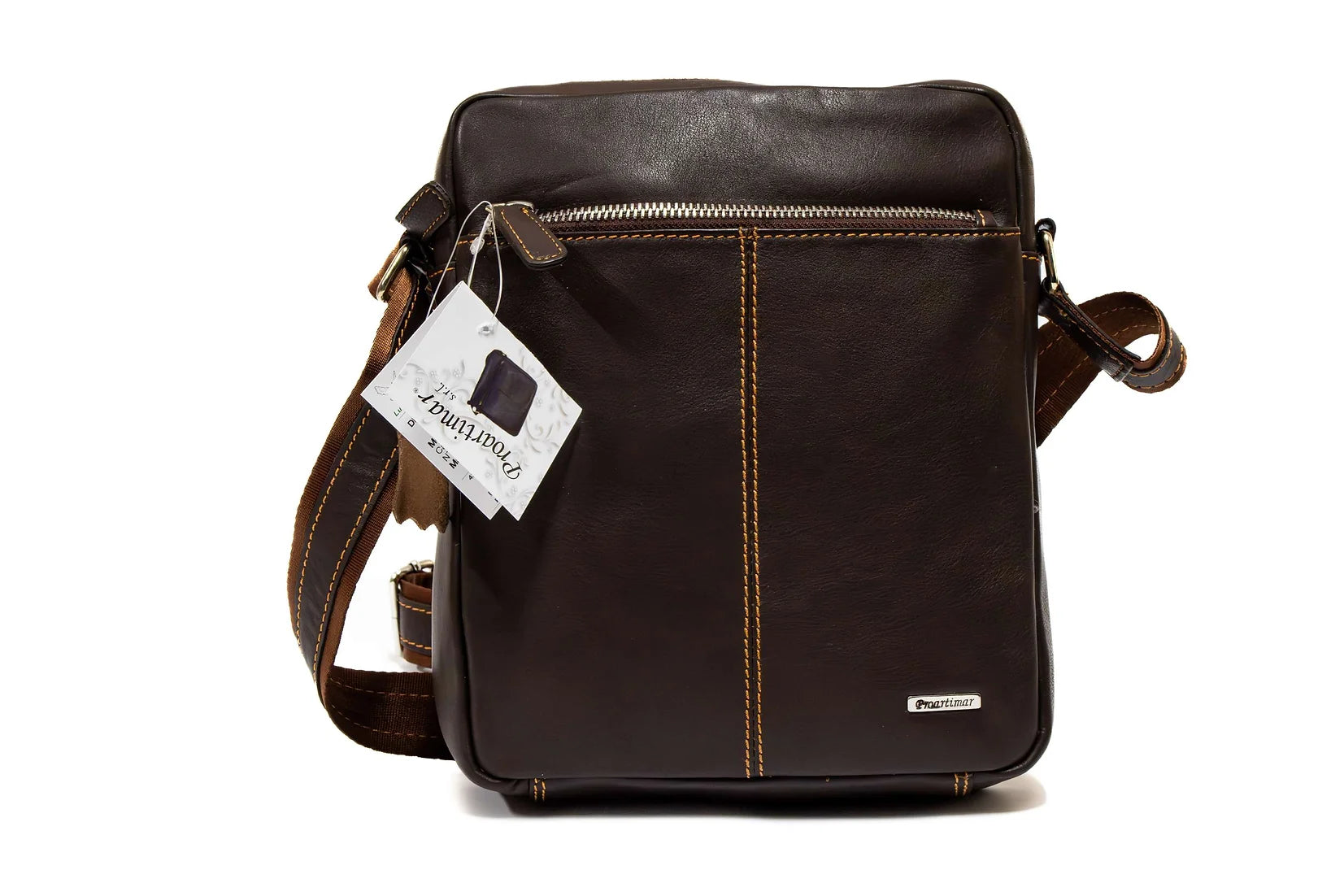 Geanta unisex sport din piele naturala de vitel tip DOLLAR 10133