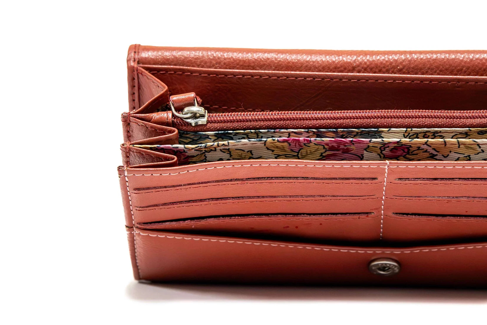 Portofel dama din piele naturala de vitel HERITAGE