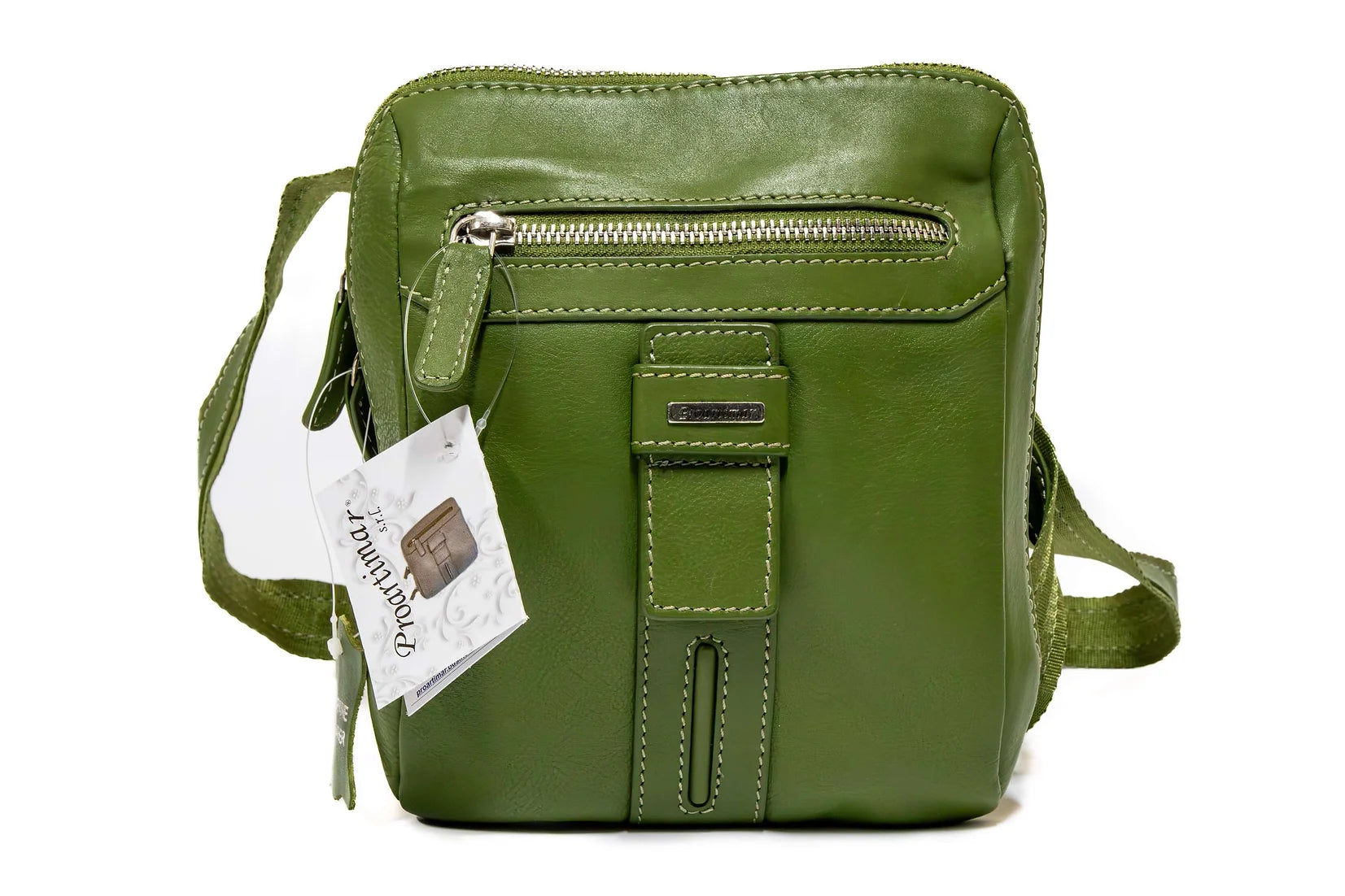 Geanta unisex sport din piele naturala de vitel tip DOLLAR 10104