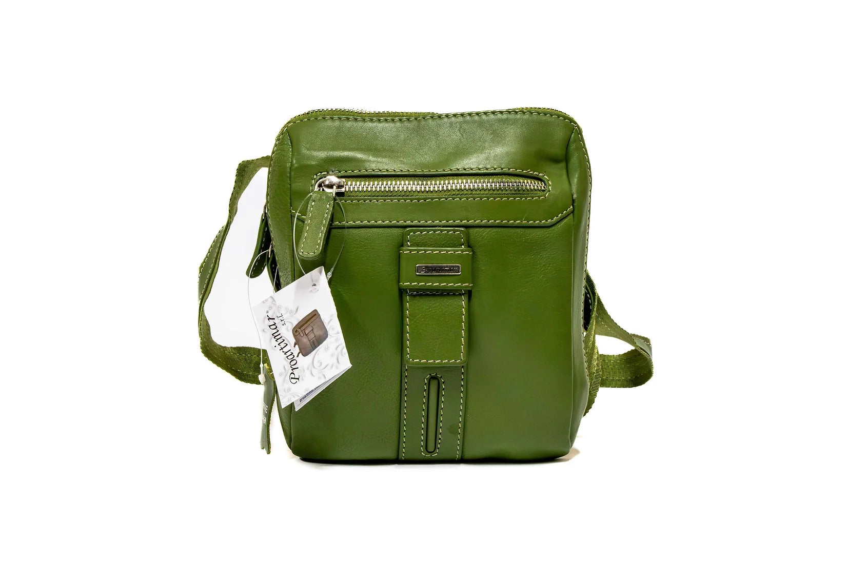 Geanta unisex sport din piele naturala de vitel tip DOLLAR 10104
