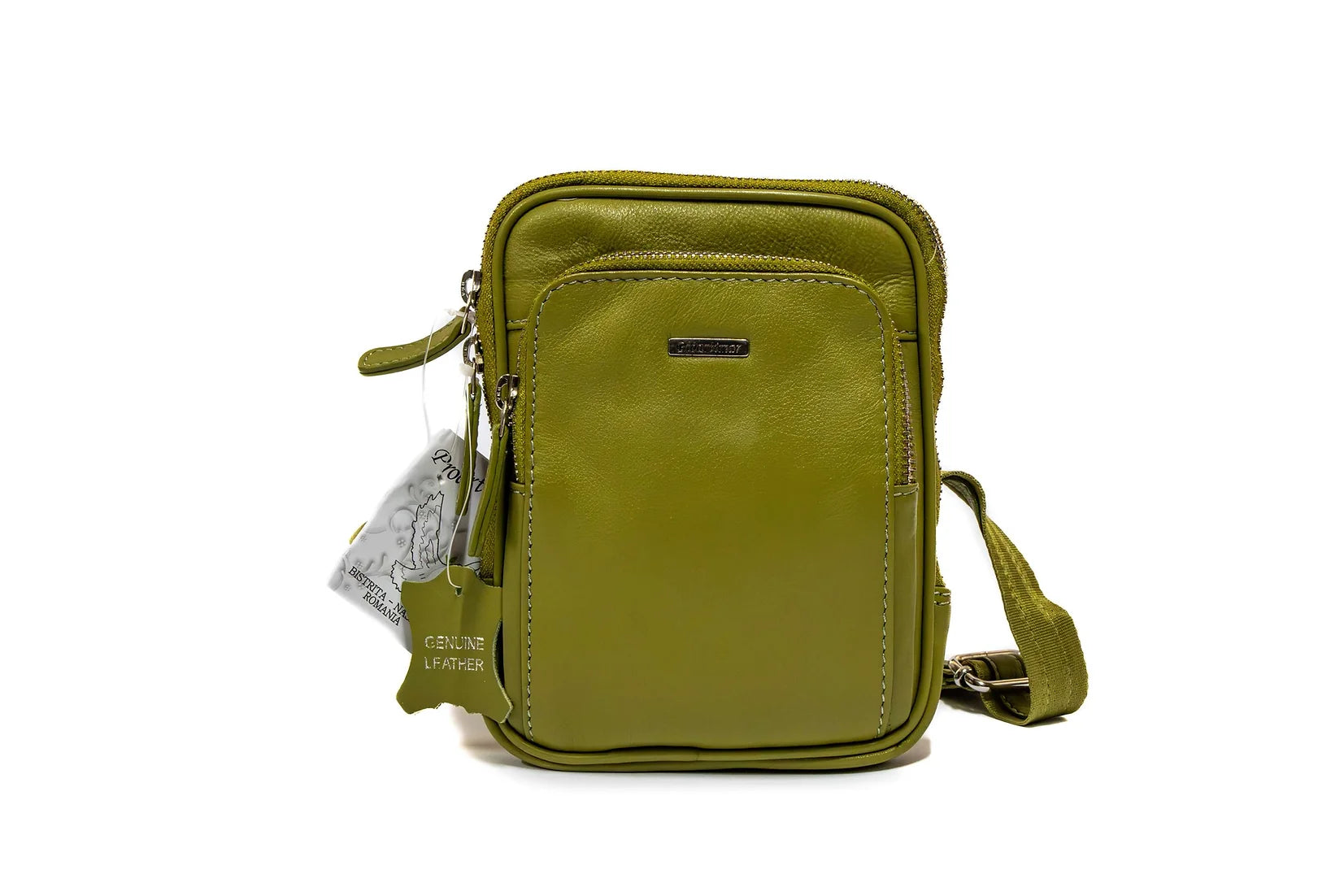 Geanta unisex sport din piele naturala de vitel tip DOLLAR 10101