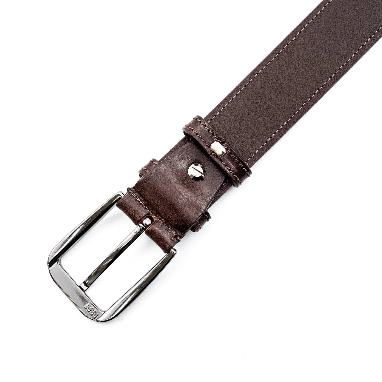 Curea de Bărbați Multi-Strat din Piele Naturală de Vițel Superioară 3.5CM – Inginerie în Marochinărie și Rafinament Clasic