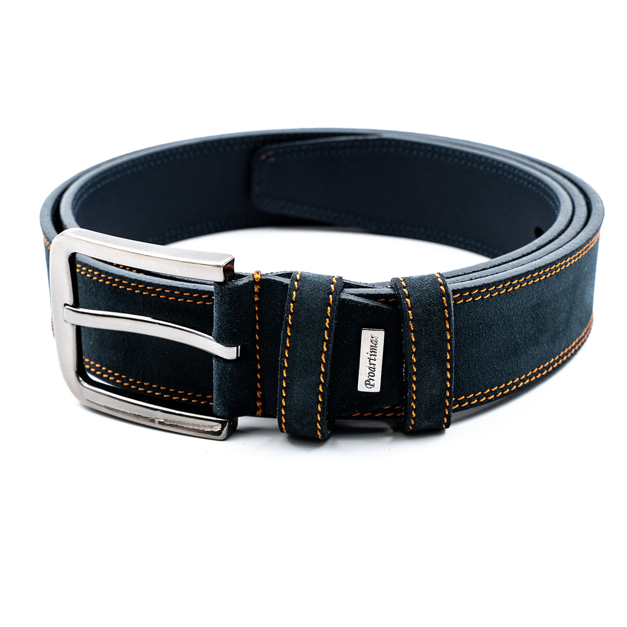 Curea de Bărbați pentru Blugi din Piele Naturală 4 CM– Structură Dual-Layer și Autenticitate Casual