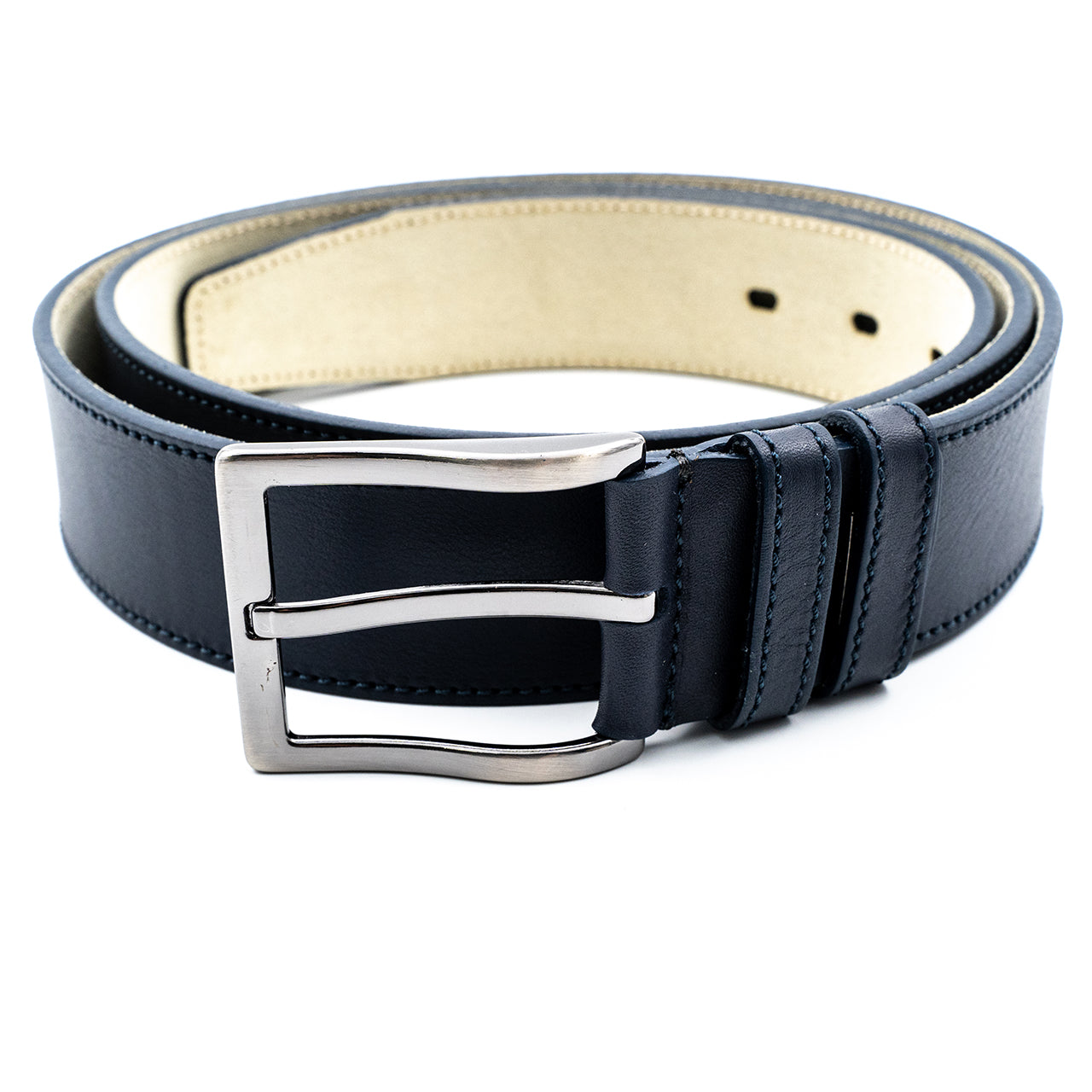 Curea de Bărbați pentru Blugi din Piele Naturală 4 CM– Structură Dual-Layer și Autenticitate Casual