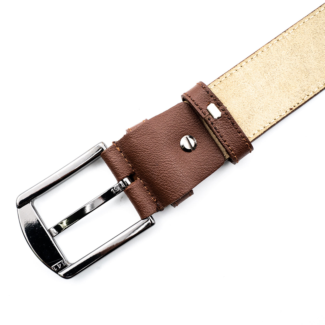 Curea de Bărbați pentru Blugi din Piele Naturală 4 CM– Structură Dual-Layer și Autenticitate Casual