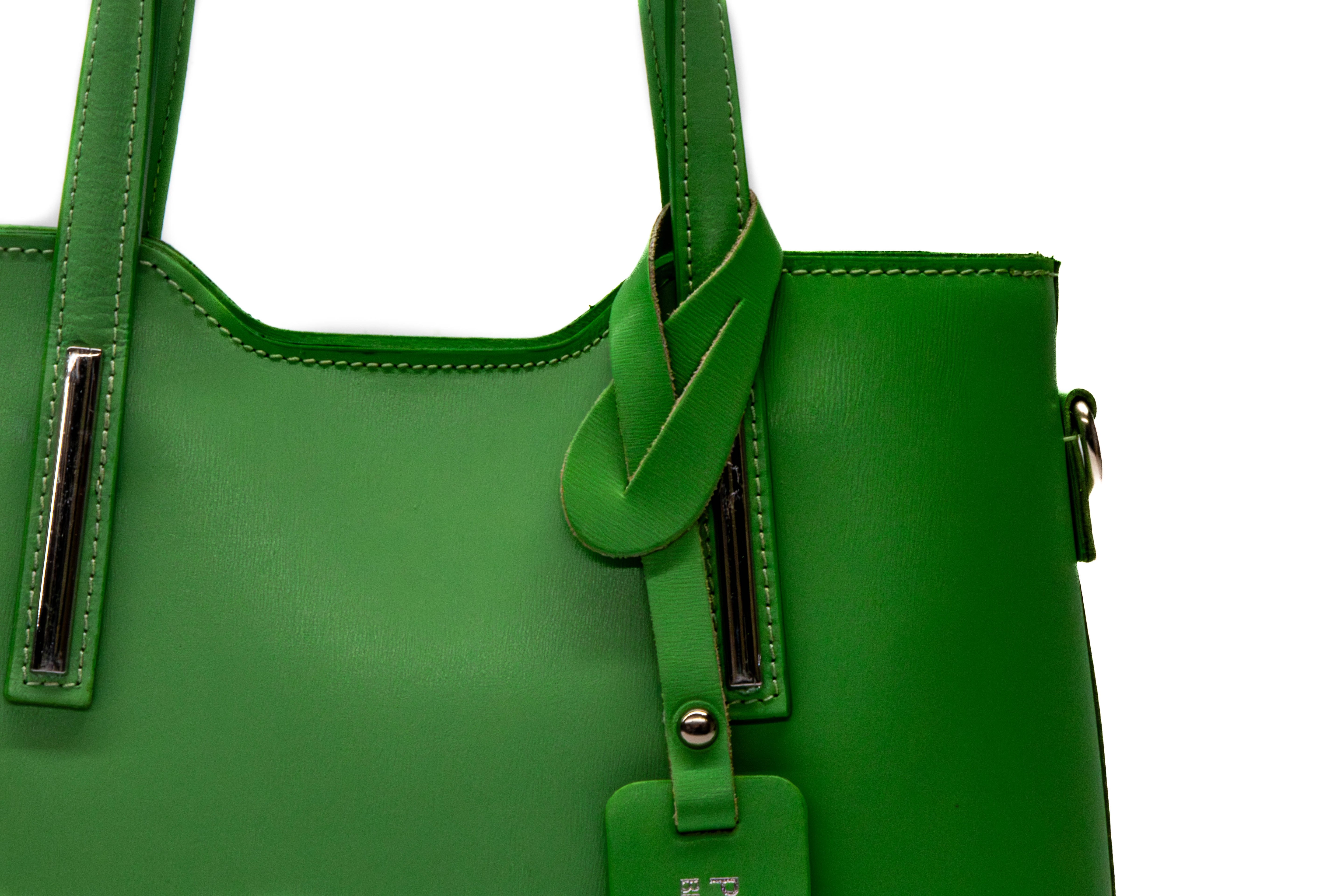 Poseta Dama Piele Naturala Parmelat – Eleganța Dior, Calitate Autentica Verde
