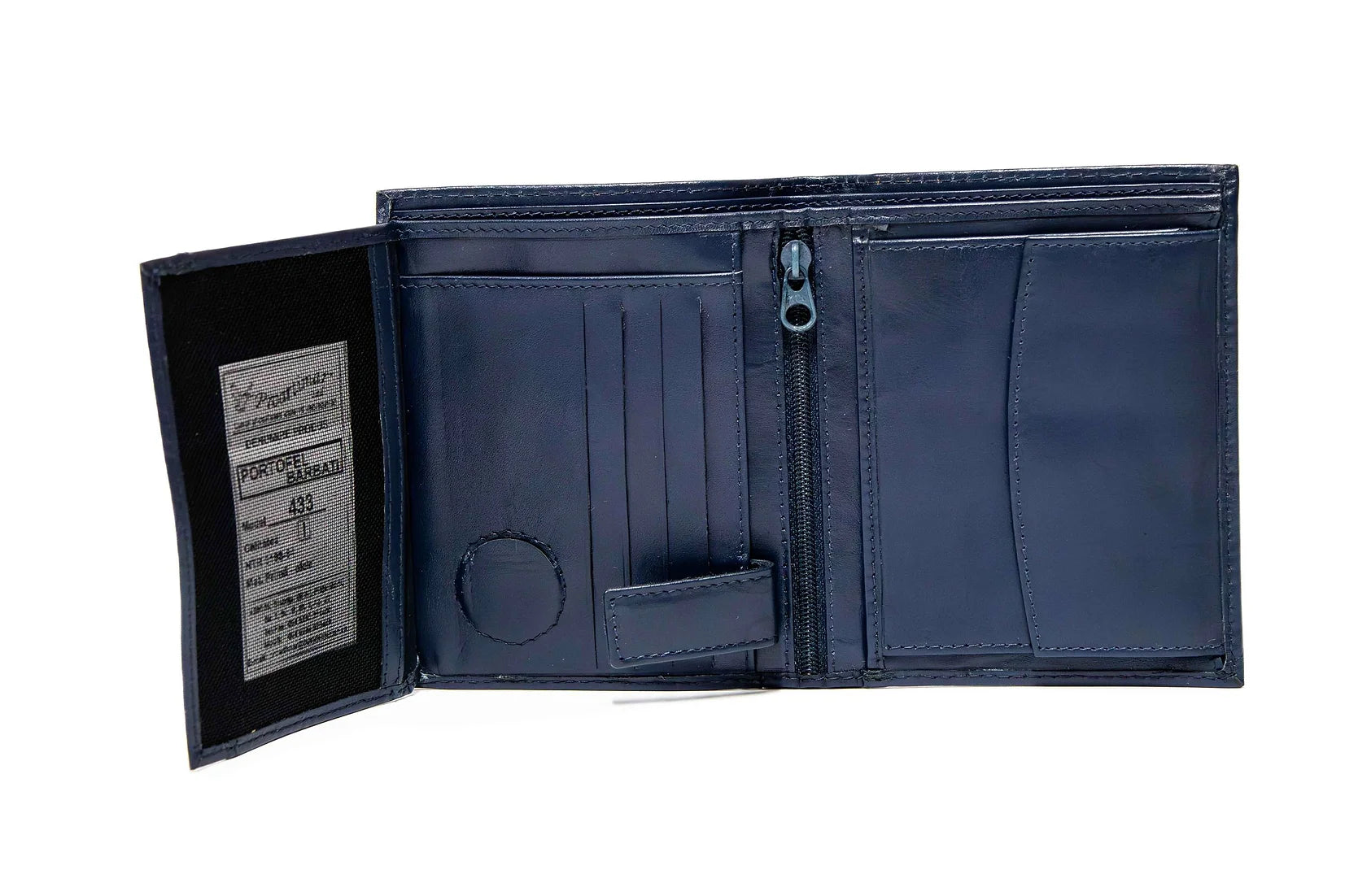 Portofel barbati din piele naturala box