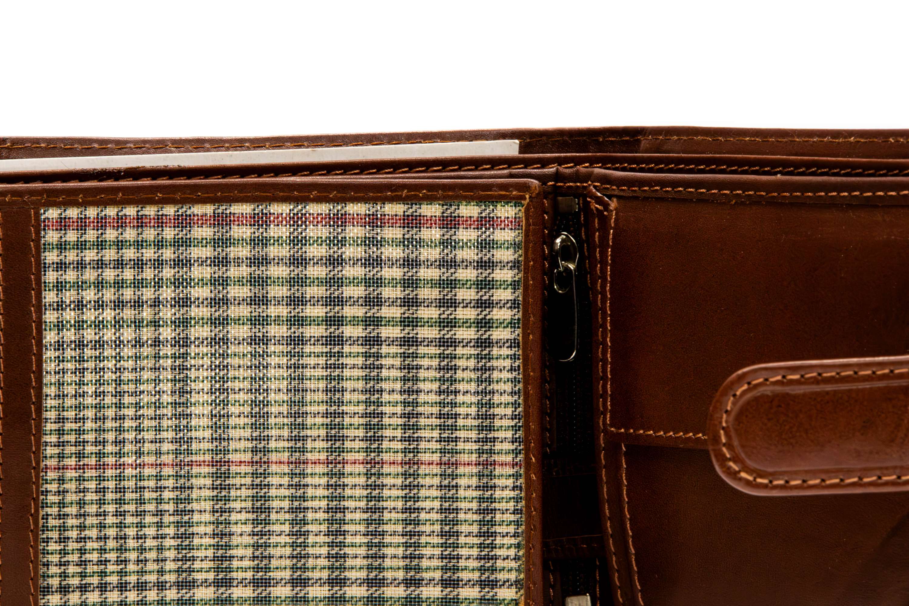 Portofel barbati din piele naturala tabacit vegetal cu protectie RFID